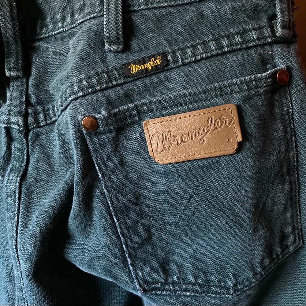 ✨SOLD✨Green Wrangler Pants